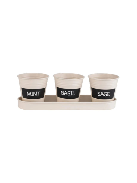 Image for Herb Plant Pot Set