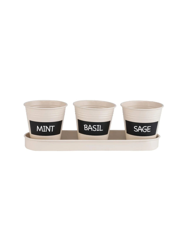 Image for Herb Plant Pot Set