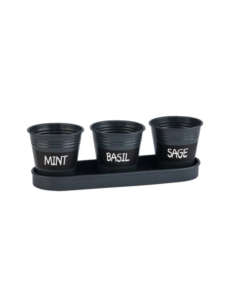 Image for Herb Plant Pot Set