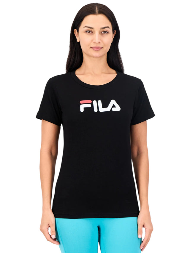 Image for Women's Printed Top,Black