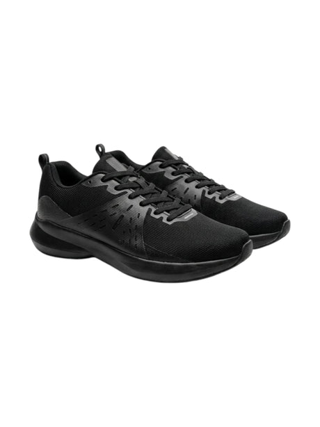 Image for Men's Textured Running Shoes,Black