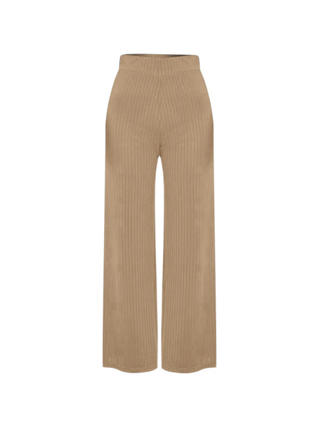 Image for Women's Ribbed Pant,Beige