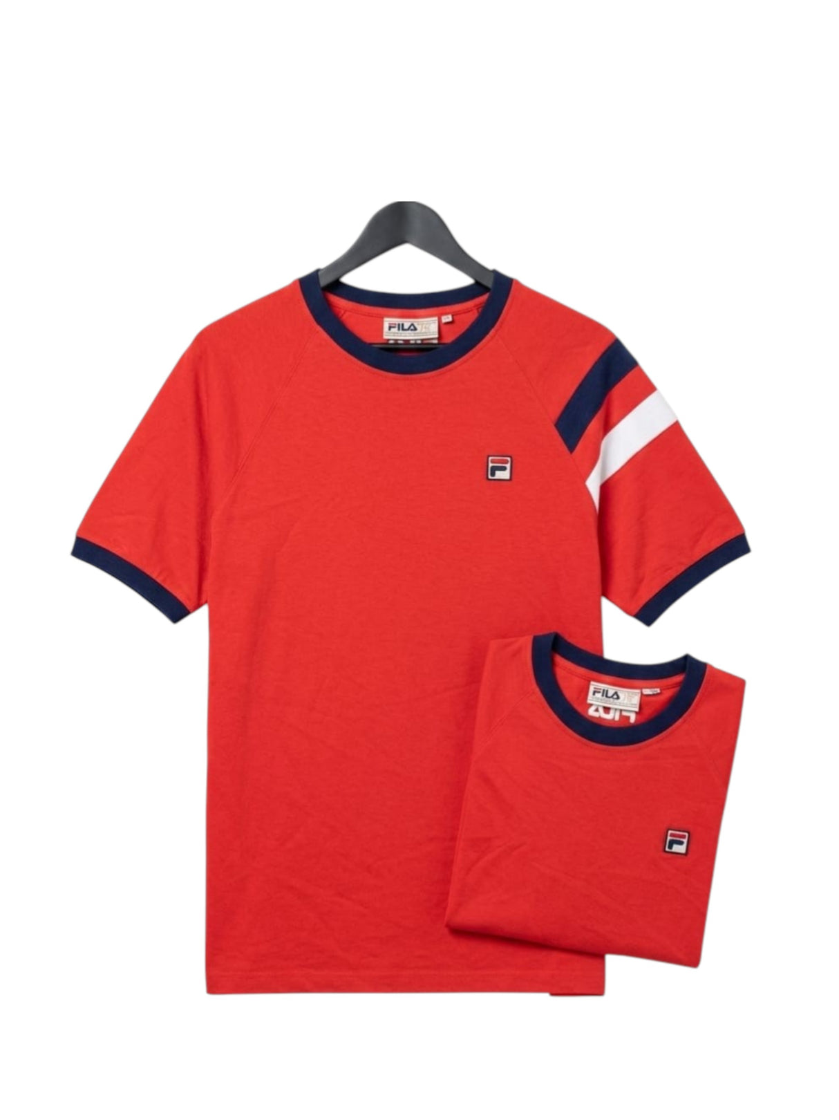 Image for Men's Colorblocked Top,Red