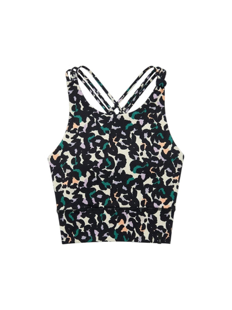 Image for Women's Printed Sport Top,Black