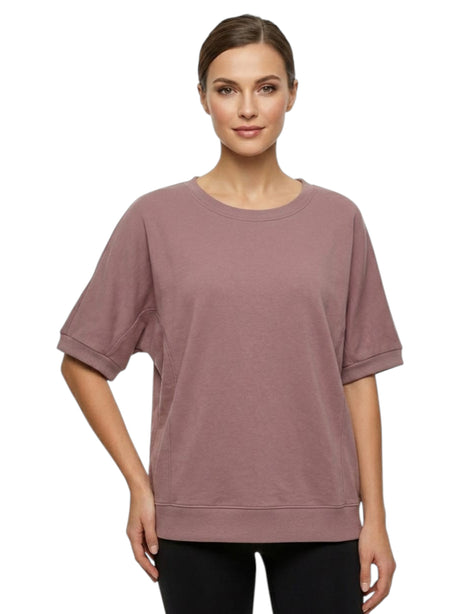 Image for Women's Plain Top,Dusty Rose