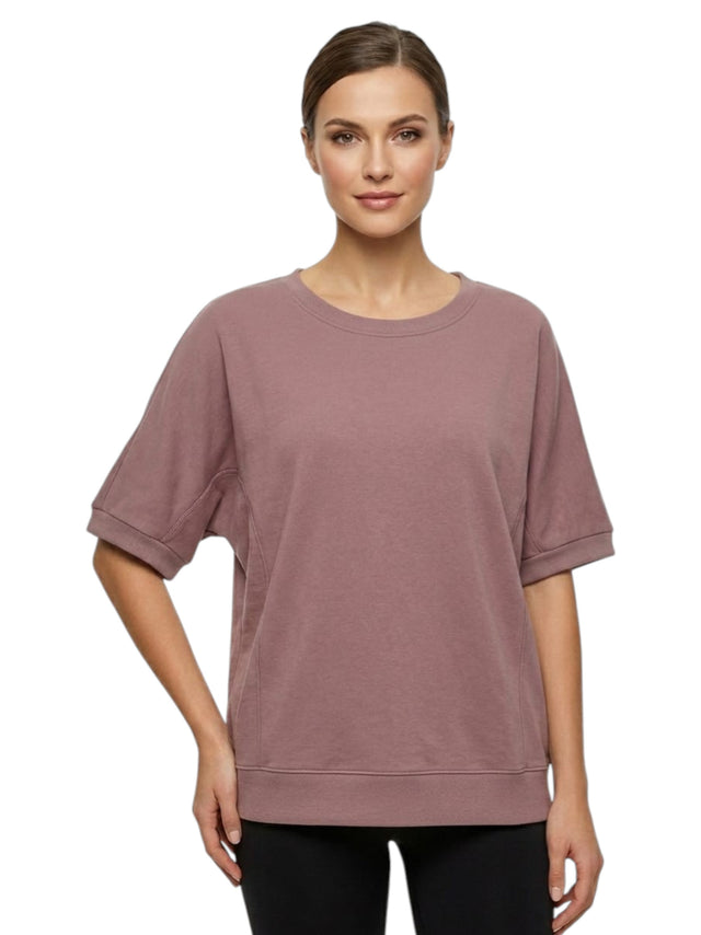 Image for Women's Plain Top,Dusty Rose