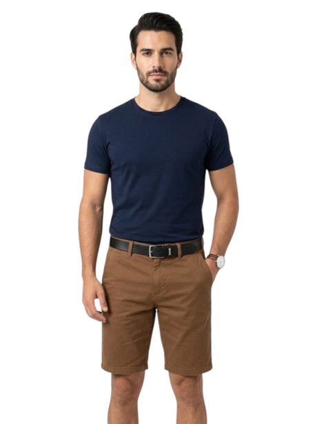 Image for Men's Plain Short,Brown