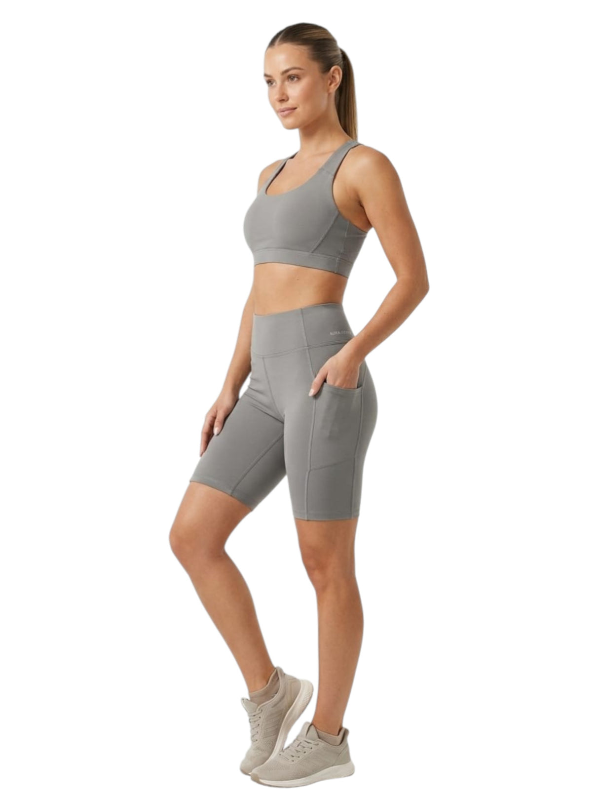 Image for Women's Plain Sport Short,Grey