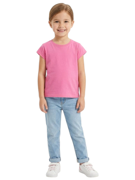 Image for Kids Girl's Plain Top,Pink
