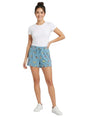 Image for Women's Printed Slepwear Short,Dusty Blue