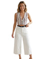 Image for Women's Ribbed Pant,Light Beige