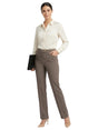 Image for Women's Plain Pant,Dusty Brown