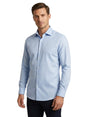 Image for Men's Textured Dress Shirt,Light Blue
