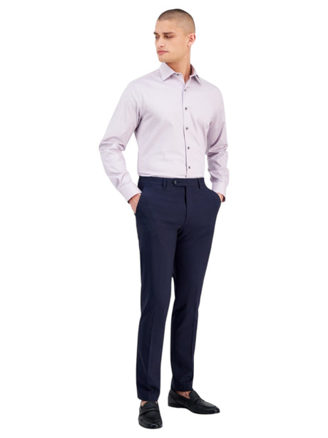 Image for Men's Plain Dress Shirt,Lavender