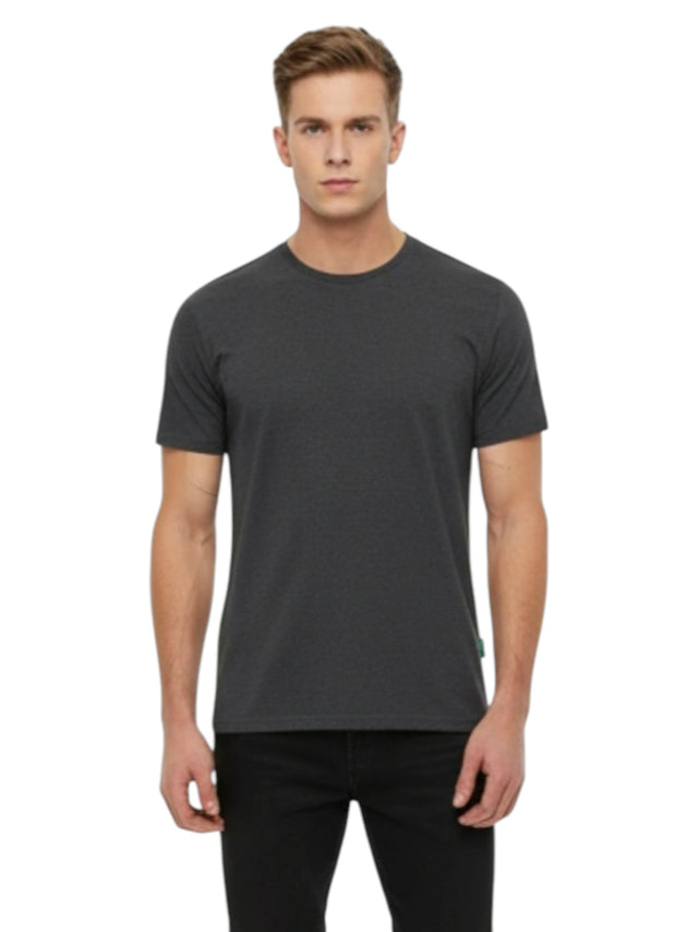 Image for Men's Knitted Top,Dark Grey