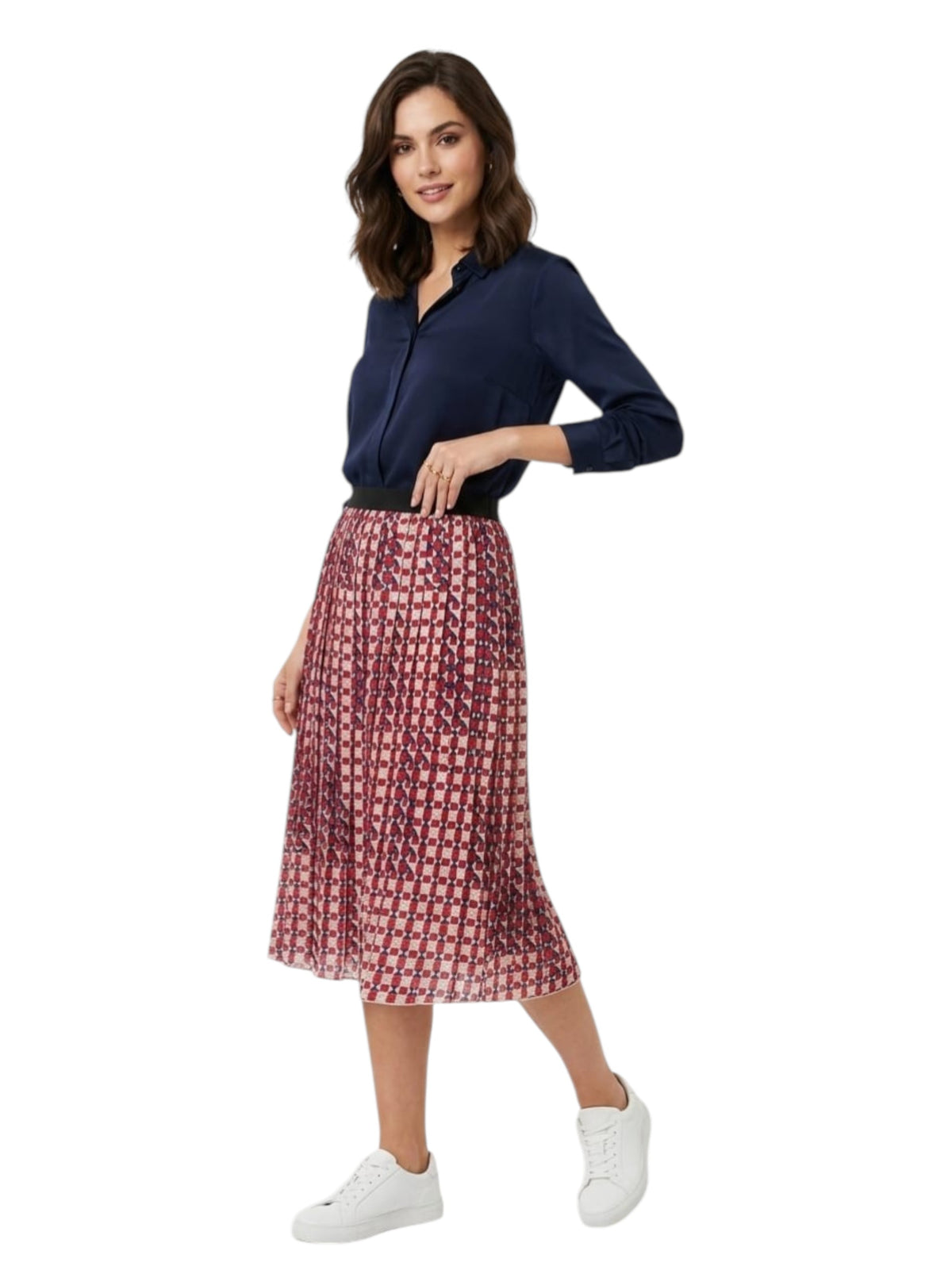 Image for Women's Graphic Printed Skirt,Multi