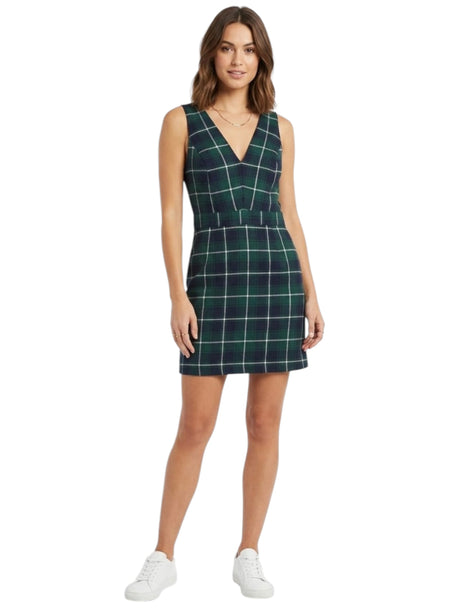 Image for Women's Plaid Dress,Multi