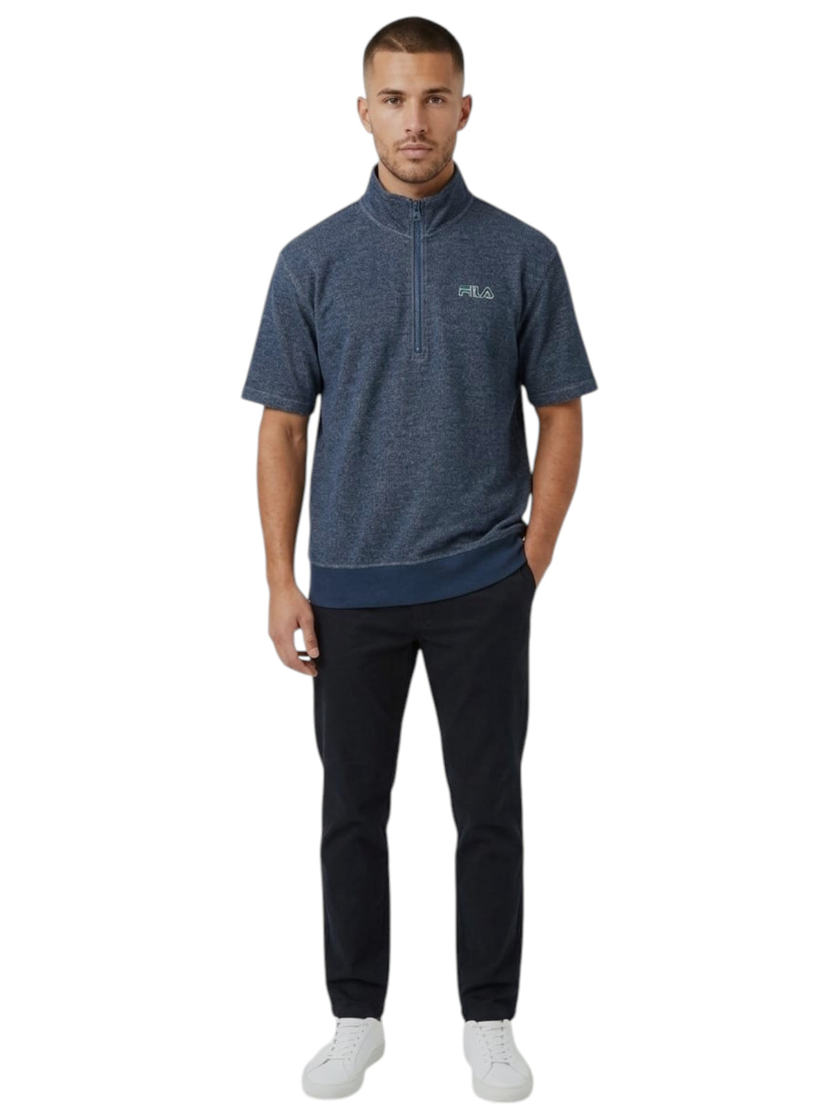 Image for Men's Heather Top,Navy