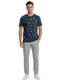 Image for Men's Printed Top,Navy