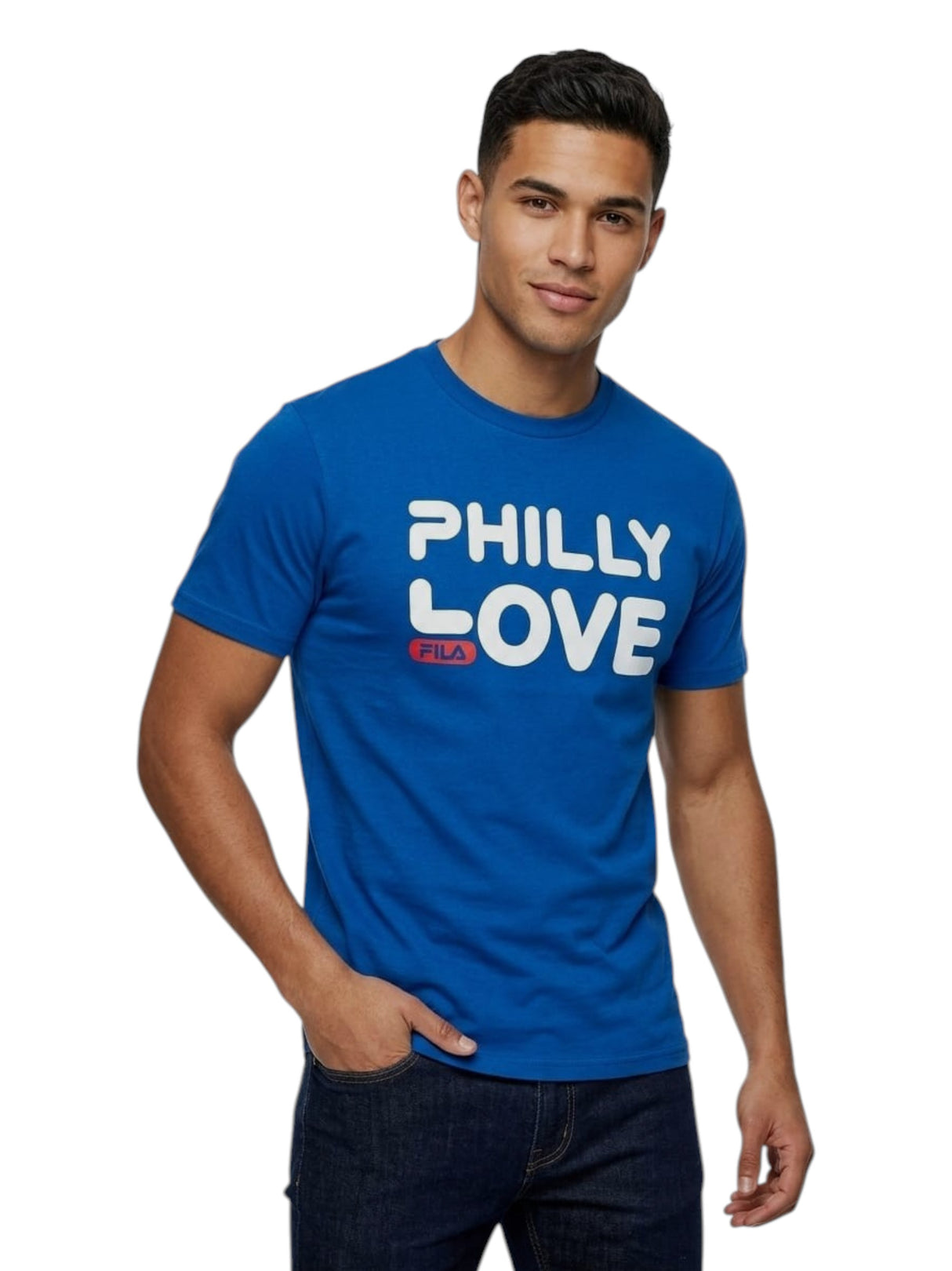 Image for Men's Printed Top,Blue
