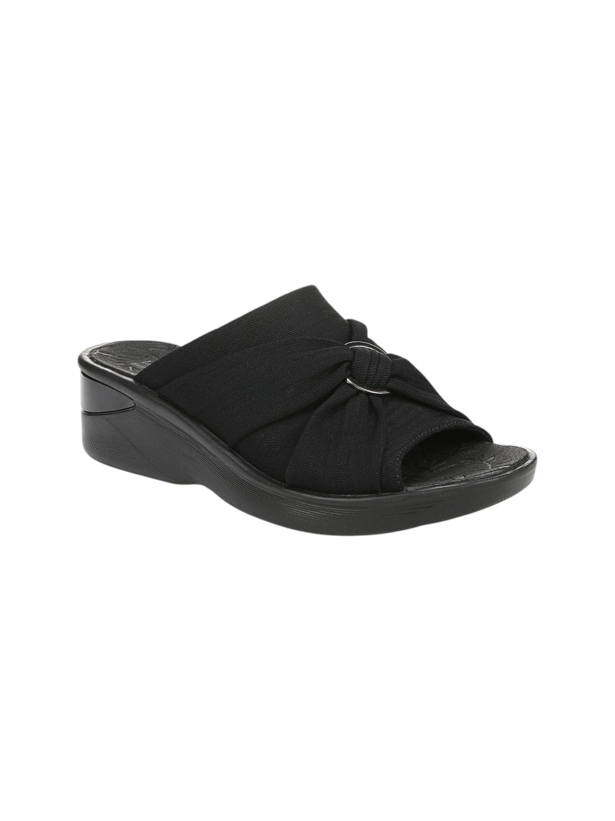 Image for Women's Knitted Heeled Shoes,Black