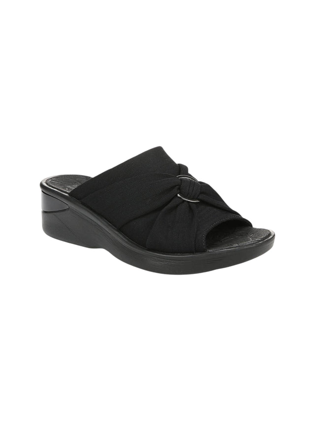 Image for Women's Knitted Heeled Shoes,Black