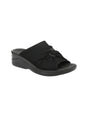 Image for Women's Knitted Heeled Shoes,Black