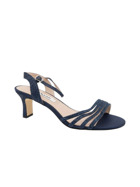 Image for Women's Strass Glitter Sandals,Navy