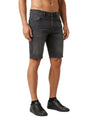 Image for Men's Plain Solid Jeans Short,Black