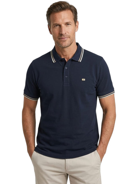 Image for Men's Plain Solid Top,Navy