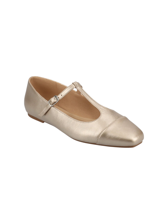 Image for Women's Plain Bellorinas,Gold