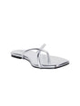 Image for Women's Plain Slippers,Silver
