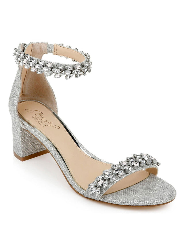 Image for Women's Rhinestones Heels,Silver
