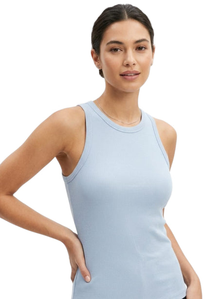 Image for Women's Ribbed Top,Blue