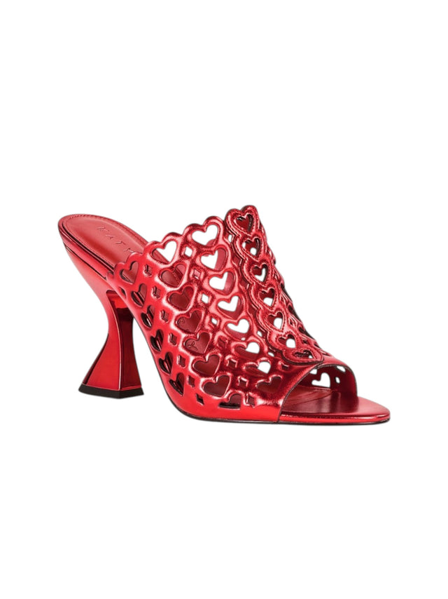 Image for Women's Hearts Heels Shoes,Red