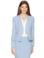 Image for Women's Heather Plain Blazer,Blue