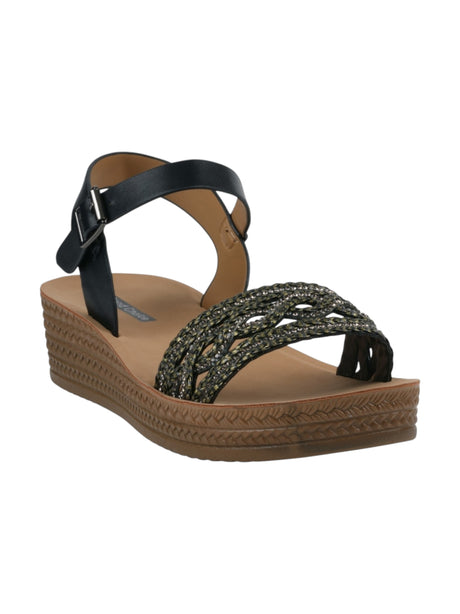Image for Women's Braided Sandals,Multi