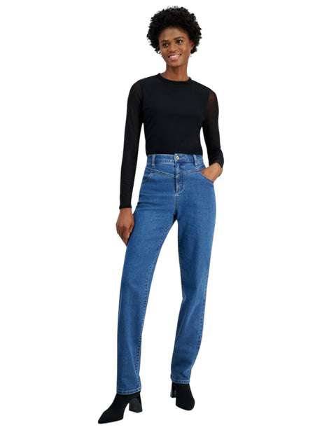 Image for Women's Plain Jeans,Blue