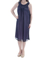 Image for Women's Rhinestones Dress,Dark Navy