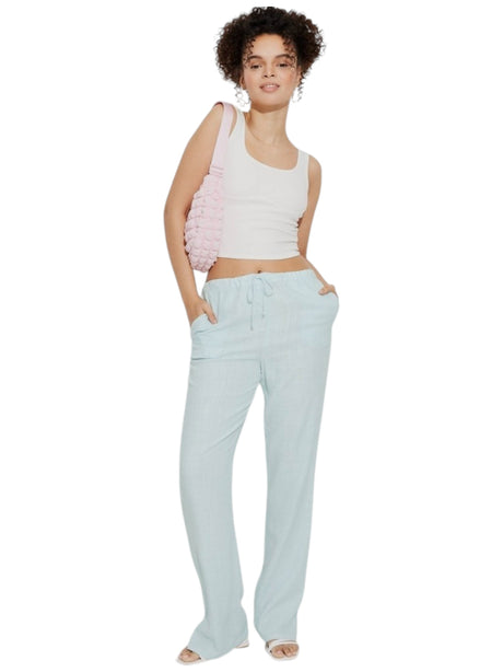 Image for Women's Textured Pant,Light Blue