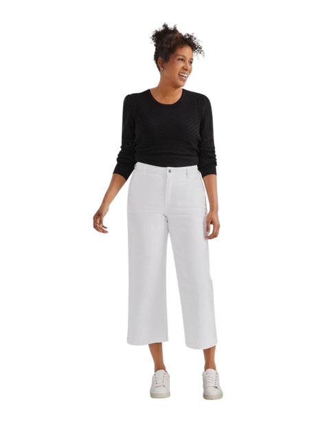 Image for Women's Plain Jeans,White