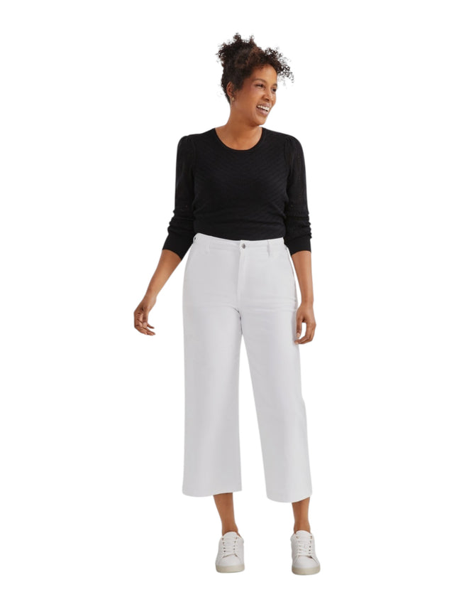 Image for Women's Plain Jeans,White