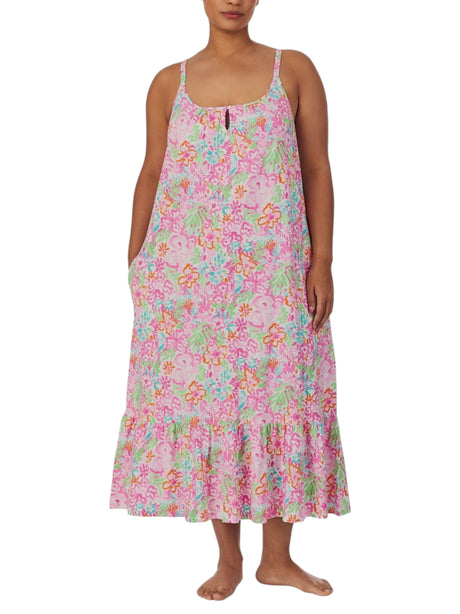 Image for Women's Printed Dress,Pink