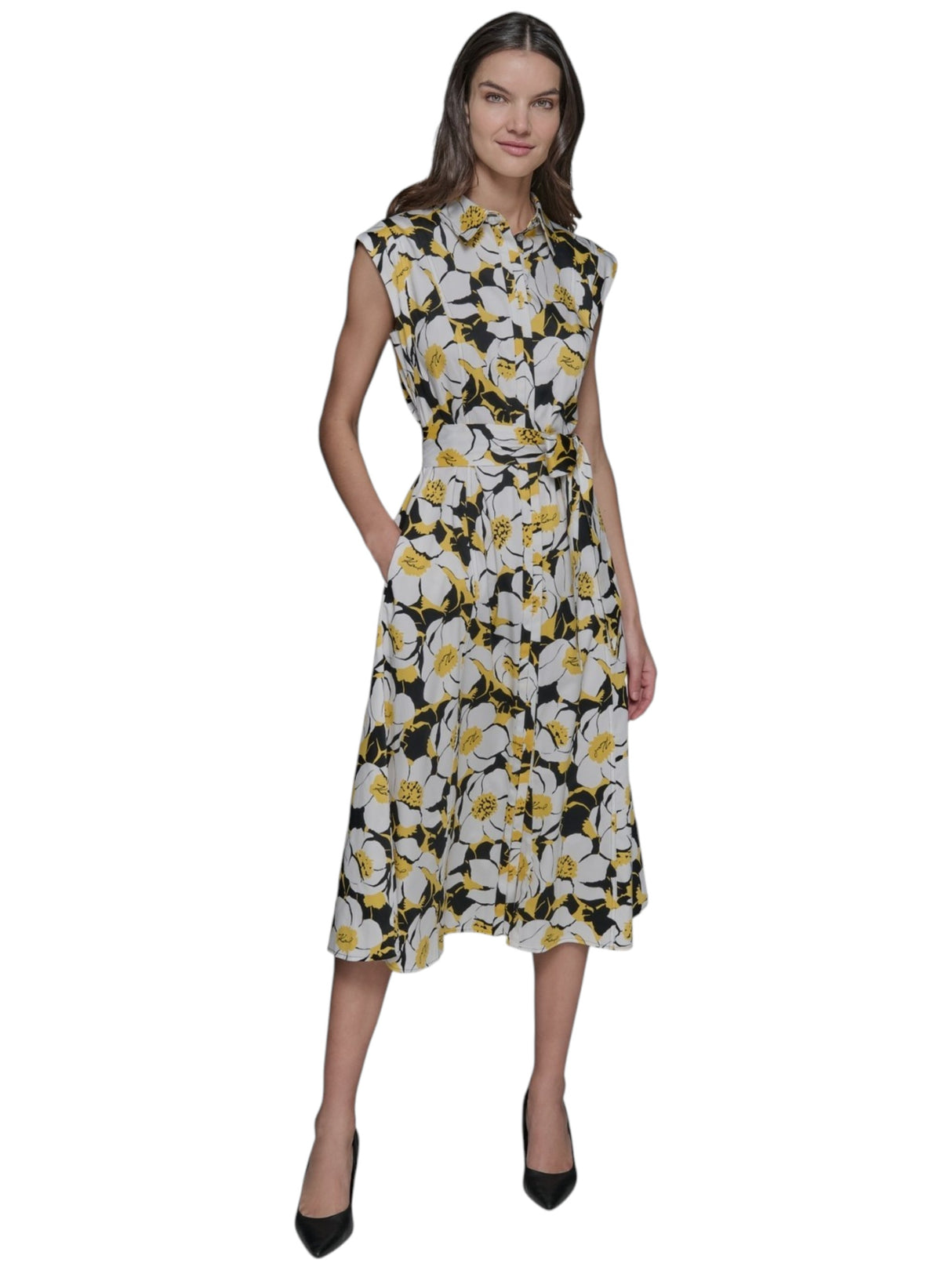 Image for Women's Printed Dress,Multi