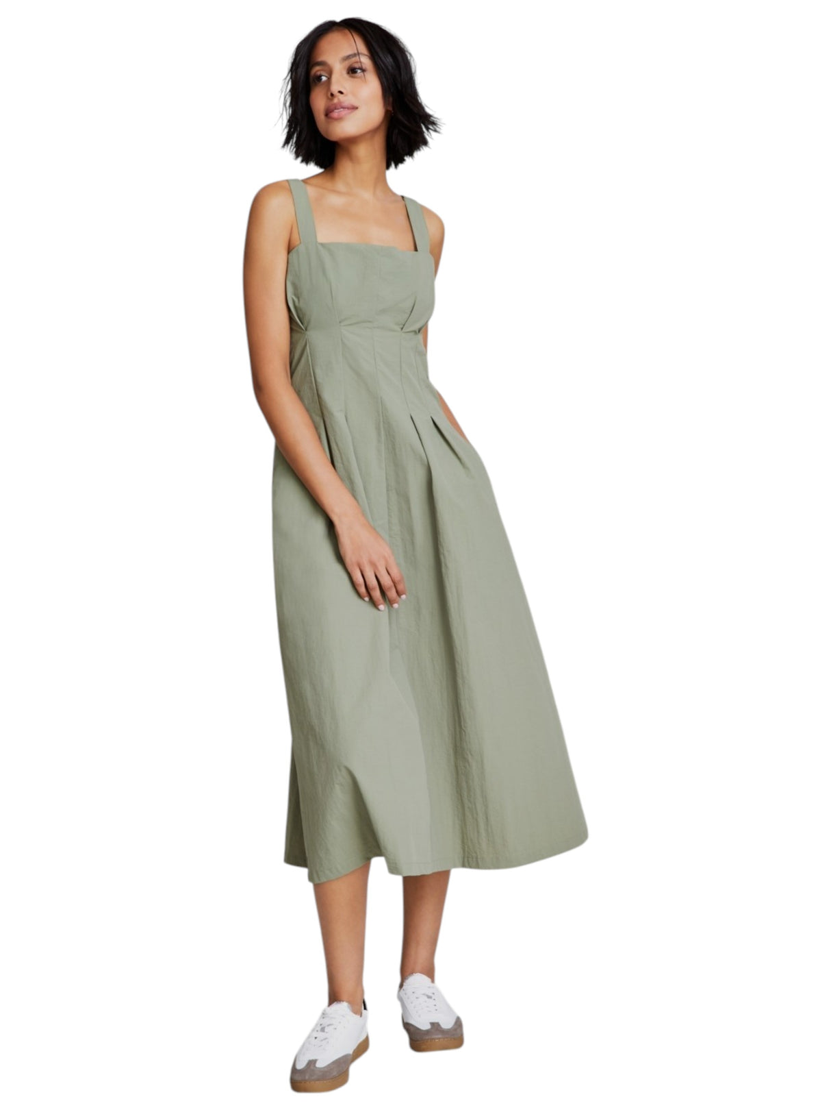 Image for Women's Plain Dress,Olive