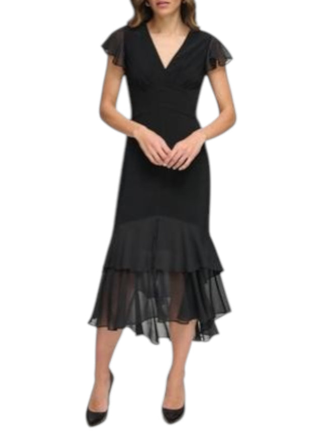 Image for Women's Plain Dress,Black