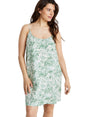 Image for Women's Printed Dress,Green