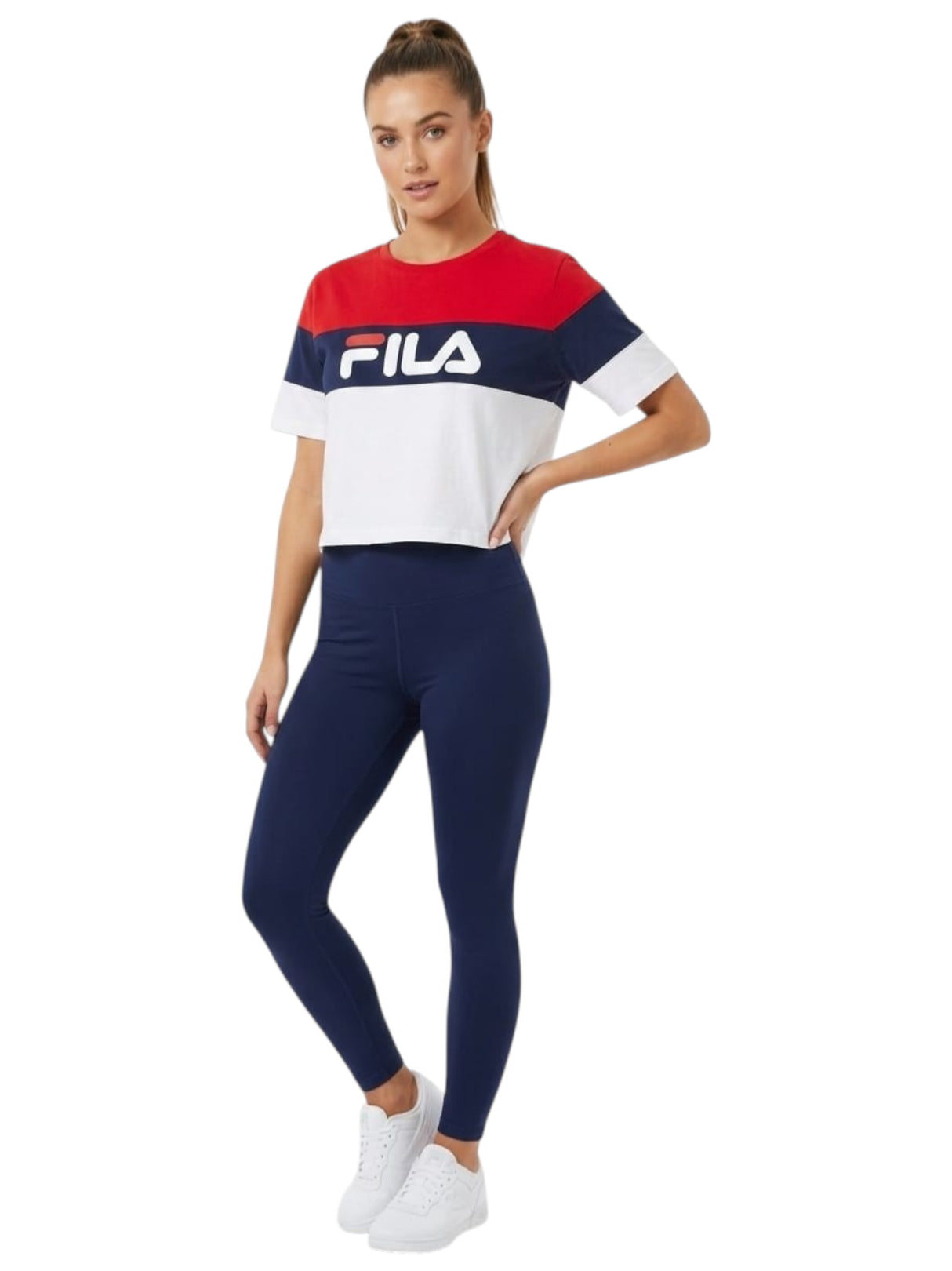 Image for Women's Colorblocked Sport Top,Multi