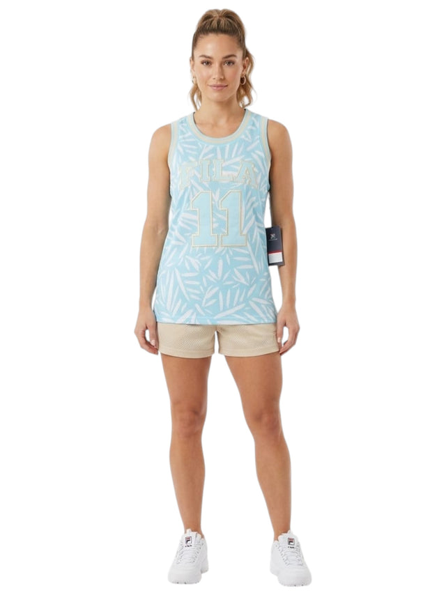 Image for Women's Printed Sport Top,Blue