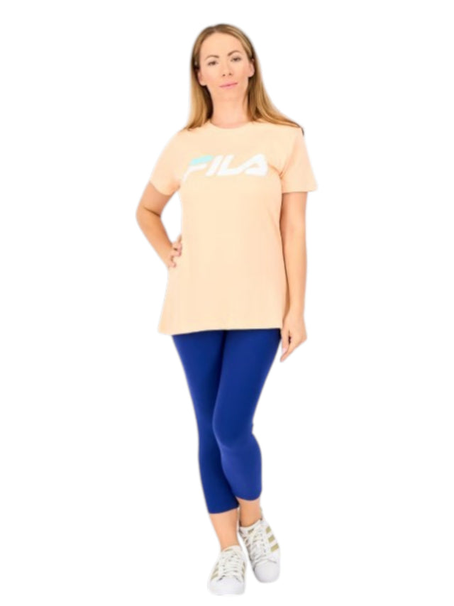 Image for Women's Logo Printed Sport Top,Light Peach